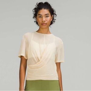 Lululemon Lightweight Mesh Reversible Yoga T-Shirt
